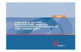 THE ROLE OF THE PSYCHIATRIC-MENTAL HEALTH NURSE  · PDF filethe role of the psychiatric-mental health nurse working in the community 2008
