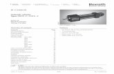 Hydraulic cylinder Types CDT3F / CGT3.. · PDF fileThe Rexroth cylinders conform to the recommendations of an inter-professional standardisation committtee and Hydraulics Association