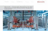 Rexroth – Assembly Solutions for the Automotive – Assembly Solutions for the ... Automated assembly of power steering pumps with a ... The Rexroth VarioFlow chain conveyor system