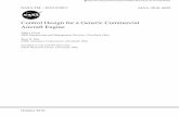 Control Design for a Generic Commercial Aircraft Engine · PDF fileIntegrated Resilient Aircraft Control Project for funding ... A major challenge in aircraft engine control design