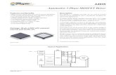 Automotive 3-Phase MOSFET  · PDF filecharge pump for the high-side drive allows DC (100% duty ... Automotive 3-Phase MOSFET Driver ... AC Common Mode Rejection CMRR V
