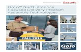 GoToâ„¢ North America Focused Delivery Program | Assembly GoTo Bosch Rexroth Corporation 3 Assembly Technologies GoTo Catalog Bosch Rexroth is pleased to present our Assembly Technologies