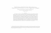 Bank Insured RoSCA for Microfinance: Experimental Evidence ... · PDF fileDespite advances made by microﬁnance institutions in giving the poor access to ... the Muslim poor, ...