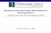 Resident-to-Resident Elder Mistreatment in Nursing …theconsumervoice.org/uploads/files/issues/Feb22016... ·  · 2016-02-03Resident-to-Resident Elder Mistreatment in Nursing Homes: