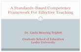 A Standards-Based Competency Framework For Effective · PDF fileA Standards-Based Competency Framework For Effective ... A Standards-Based Competency Framework For Effective Teaching