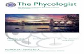 The Phycologist - British Phycological Society :: Welcome Bri sh Phycological Society is a registered Charity no. 246707 - The Phycologist is a registered publica on - ISSN 0965-5301