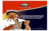 Nursing Council of Kenya - United States Agency for ...pdf.usaid.gov/pdf_docs/pnaed262.pdfNursing Council of Kenya Continuing Professional Development Framework (CPD) for Nurses in