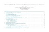 Statistical Methods: Dimensionality Reduction, Clustering ... · PDF fileStatistical Methods: Dimensionality Reduction, Clustering and Regression 3 2 Contents of the lab In this lab