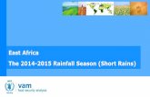East Africa The 2014-2015 Rainfall Season (Short Rains)documents.wfp.org/stellent/groups/public/documents/ena/wfp272348.pdf · East Africa The 2014-2015 Rainfall Season (Short Rains)