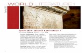 WORLD LITERATURE1 - Courtney S. Danforth · PDF file . Policy on Attachments: ... 1156-1174) 12-15 March: Rome • 12 Mar: Watch “The Roman Empire in the