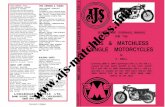 FOR THE AJS & MATCHLESS SINGLE MOTORCYCLES · PDF fileFOR THE AJS & MATCHLESS SINGLE MOTORCYCLES F. NEILL by Covering 1958 to 1964 Lightweight 250 c.c. and 350 c.c. ... tank emblems