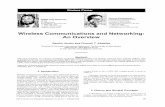 Wireless. Communications and Networking: An · PDF fileSection 5 presents our conclu- sions. 2. History and General Concepts In this section, we present a brief overview of the history