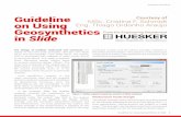 Guideline MSc. Cristina F. Schmidt on Using Geosynthetics · PDF filec ´ s : cohesion of the ... the basis of direct shear testing. ... Guideline on Using Geosynthetics in Slide 5