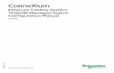 ConneXium - Schneider · PDF fileAdapter (EAM) ... ConneXium Ethernet Cabling System Managed Switch Command Line Interface 31007130 ConneXium Ethernet Cabling System Managed Switch