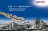 Cement Mill Chains -  · PDF file6 CEMENT MILL CHAINS Special Seal Bucket Elevator Chains Renold Jeffrey Bucket Elevator Chains are built to last. Pins and bushings are