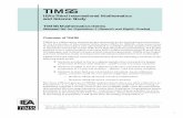 TIMSS Math Items - Boston College · PDF fileTIMSS is a collaborative research project sponsored by the International Association for the Evaluation of Educational Achievement (IEA).