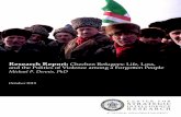 CSIR Research Report - National Intelligence Universityni-u.edu/research/Research_Report_Oct2015_Dennis.pdfCSIR Research Report Chechen Refugees: Life ... the following question ñ