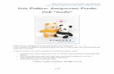Free Pattern: Amigurumi Panda - Jennifer Wang Bearsjenniferwangbears.com/.../11/Pattern-002-Sorda-Amigurumi-Panda-.pdf · Please visit and leave comments at the original blog post: