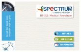 Brochure - Welcome to Spectrum :: An Institute for IIT-JEE ...spectrum.ac.in/spectrum/iit-jee/SPECTRUMBrochure.pdf · for IIT-JEE/MEDICAL entrance examinations has been empowering