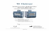 Undercounter Refrigerator Service Manual - · PDF fileUndercounter Refrigerator Service Manual i.Series™ and Horizon Series ... CAUTION Decontaminate parts prior to sending for service