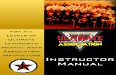 Instructor S W - Ultimate Leadership Martial Arts … Class Planner 20 Line Up Structure for Instructors 21 Academy Stretches 22 Classroom Discipline System 24 Teaching Techniques