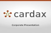 Corporate Presentation - content.stockpr.comcontent.stockpr.com/cardaxpharma/media/9d8e567b03043636780c84b84ec...There are statements in this presentation that are not historical ...