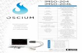 iMSO-204 iMSO-204L - Oscium Sheet 204-L.pdf · Display 9.7” (iPad) 7.9” (iPad mini) 4.0” or 3.5” (iPhone, iPod) Resolution 2048x1536 (iPad, iPad mini retina) 1024x768 (iPad
