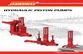 HYDRAULIC PISTON PUMPS - Jamesway | Farmjameswayfarmeq.com/media/jamesway_page.brochure/en-CA/Hyd Pist… · Models for every Need... The Jamesway family of Hydraulic Piston Pumps