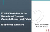 of Acute & Chronic Heart Failure Diagnosis and Treatment 2016 ESC Guidelines … 2016 HF... ·  · 2016-07-14failure in the non-acute setting based on clinical ... ESC Heart Failure