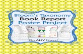 Bloom’s Taxonomy Book Report Poster s Taxonomy Book Report Poster Project ... they can even create a sketch of their poster, laying out where each item will go and what ... Character