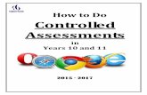 How to Do Controlled Assessmentschestertoncc.net/wp-content/uploads/2013/11/ControlledAsessment...evaluation Year 11 Science Year 10 ... No controlled assessments Film Studies Awarding
