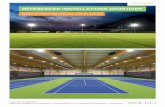 RÉFÉRENCES INSTALLATIONS SPORTIVES - eoled.eu · PDF filePreisliste Sporthallen Unsere Tennisanlage sind standardisiert ausgelegt nach EN12193:2007. Die Leuchten werden vorkonfiguiert