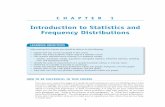 Introduction to Statistics and Frequency · PDF fileIntroduction to Statistics and . Frequency Distributions. ... Introduction to Statistics and Frequency Distributions. 3. ... You