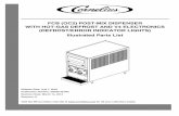 FCB (OC2) POST-MIX DISPENSER WITH HOT-GAS …download.partstown.com/is-bin/intershop.static/WFS/Re… ·  · 2018-02-10FCB (OC2) Post-Mix Dispenser Illustrated Parts List Manual