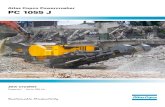 Atlas Copco Powercrusher PC 1055 J - Eltrak · PDF file Features and technical information for PC 1055 J For further information, please contact your local Atlas Copco Customer Center