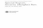 TR-138 Special Report: Security (Burglar) Bars - U.S. Fire ... · PDF fileSpecial Report: Security (Burglar) Bars Authored by: Jennifer Roberson This is Report 138 of the Major Fires