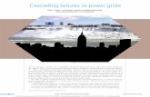 Cascading failures in power grids - University of Vermontphines/publications/2009/hines_2009_potentials.pdf · Power grids provide electricity to billions of individuals around the