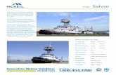 TUG - Salvor - McKeil Marine · PDF fileTUG - Salvor. The Salvor is a 73 tonne bollard . pull harbour and coastal towing tug. A reliable and versatile unit, the Salvor serves the Transporta