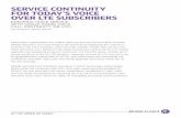 Voice Call Continuity - · PDF fileconfidence that their voice calls will not be dropped when they move out ... delivery of data-intensive applications, ... Voice call continuity between