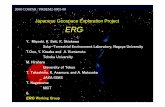 Japanese Geospace Exploration Project ERGcenter.stelab.nagoya-u.ac.jp/hokkaido/workshop/h20/10...Japanese Geospace Exploration Project Y. Miyoshi, K. Seki, K. Shiokawa Solar-Terrestrial