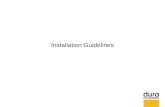 Installation Guidelines - Dura  · PPT file · Web view · 2016-07-15Installation Guidelines ... Athens Olympics 2004 Press Release text:   Image Library: