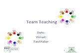 Team%Teaching% - PDST | Professional Development … Teaching Seminar final.pdf · schools,collegesanduniversies with’appropriate’networks’of ... the%school%where%students%can%come%