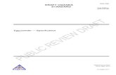 DUS 1683 DRAFT UGANDA STANDARD - World Trade · PDF fileDRAFT UGANDA STANDARD DUS 1683 First Edition 2017-mm-dd Reference number DUS 1683: 2017 © UNBS 2017 Egg powder — Specification