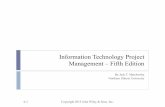 Information Technology Project Management – Fifth Editionwcw.cs.ui.ac.id/teaching/imgs/bahan/itpm/CLASS06.pdf · Critical Chain Project Management ! And the critical path are similar