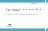 Conceptual models and first simulations - Nibio - · PDF fileUNIZG-RGNF Croatia ... conceptual models and first simulations regarding climate and land use ... (CIS guidance document