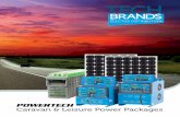 Caravan & Leisure Power Packages - Dynamic · PDF filecalculators, please visit our Power Systems website: . Caravan Tourer MP9011 - 12V System Super Tourer MP9013 - 12V System Packages
