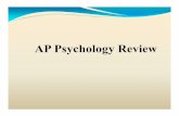 Success on the AP Psychology Exam -   on the AP Psychology Exam Understanding of the AP Psychology Test Knowing the basic elements of the AP Psychology ... all of the multiple