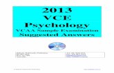 Detailed suggested answers to the 2013 VCAA VCE …cbcpsychology.weebly.com/.../8/1/4/3/8143681/answers2013sampleexam.pdfDetailed answers to the 2013 VCAA VCE Sample Psychology Examination