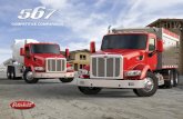 COMPETITIVE COMPARISON - Peterbilt ... - …dev.peterbiltofct.com/.../567-CompetitiveComparison... · Peterbilt Model 567 Freightliner 114SD MACK ... ment and exceptional stability