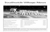 Southwick Village News - Southwick Parish Council · PDF file · 2015-03-15Southwick Village News ... St John’s Primary, Wingfield Road Secondary Schools Clarendon College, ...